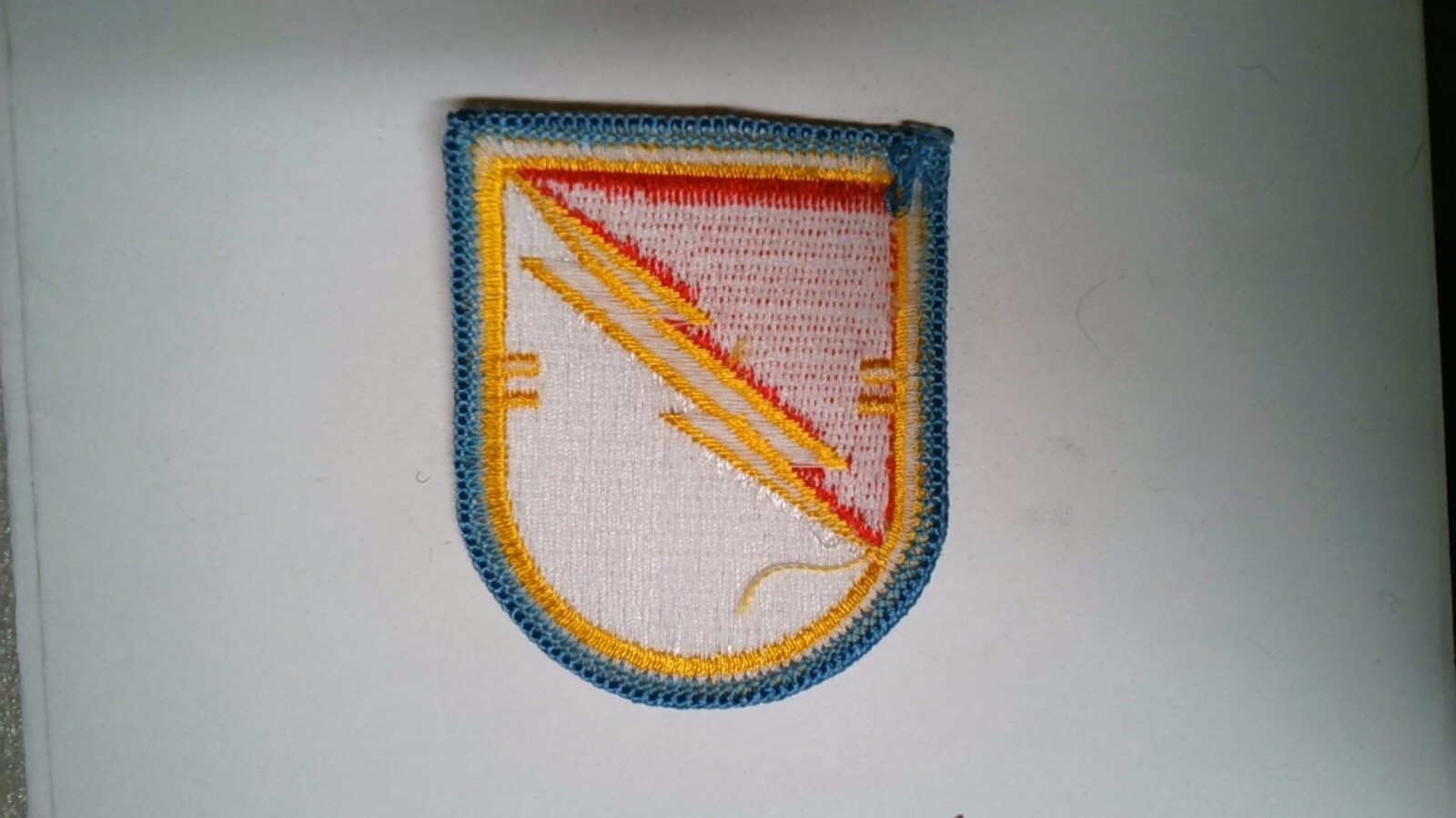 MILITARY PATCH FLASH FOR BERET OLD ORIGINAL US ARMY 38TH CAVALRY REGIMENT