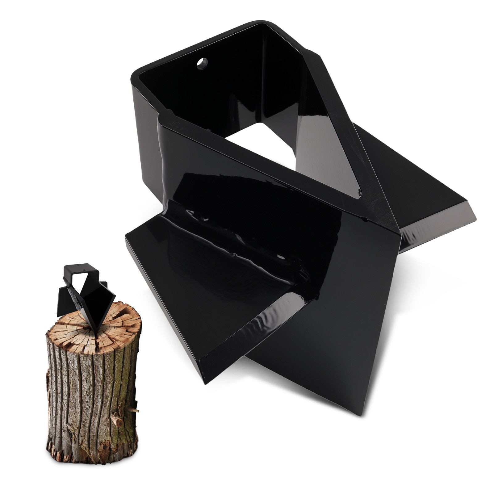 4 Way Wedge for Swisher Log Splitter 22 28 34 Ton Steel Powder Coated