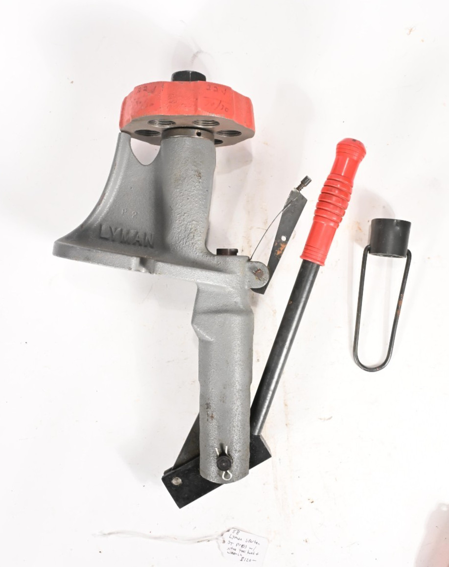 Vintage Lyman ST Spar-T Spartan 6 Station Turret Reloading Press W/ Wrench