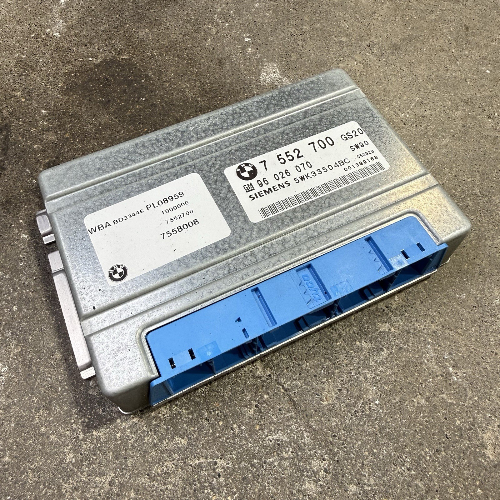 BMW E46 X5 E53 X3 E83 Automatic Gearbox Basic Control Unit EGS 7552700