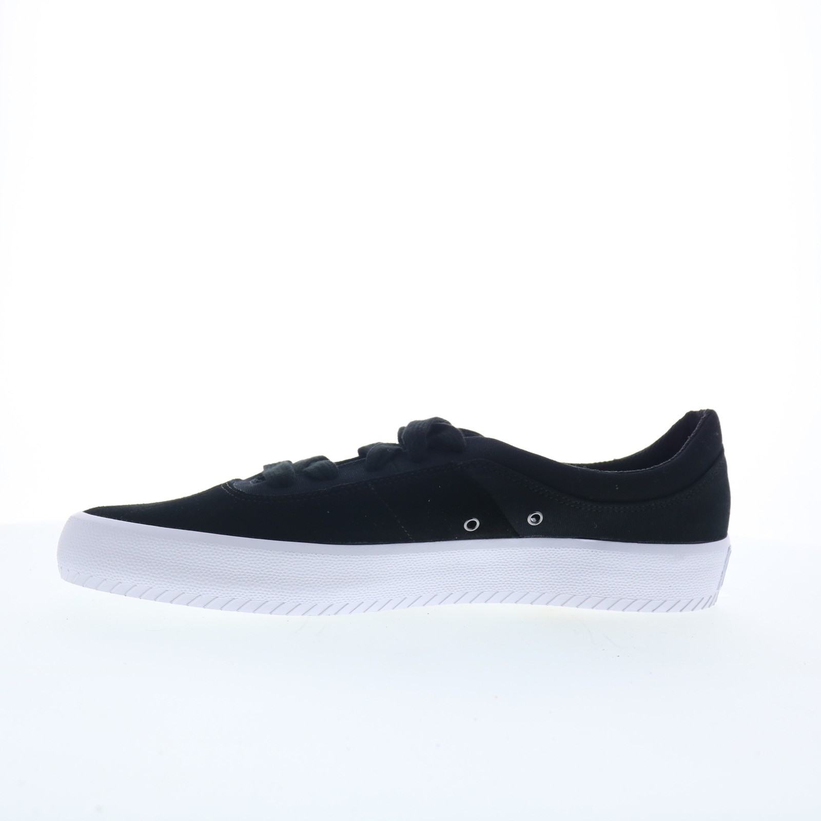 Globe Melbek GBMELB Mens Black Suede Canvas Skate Inspired Sneakers Shoes