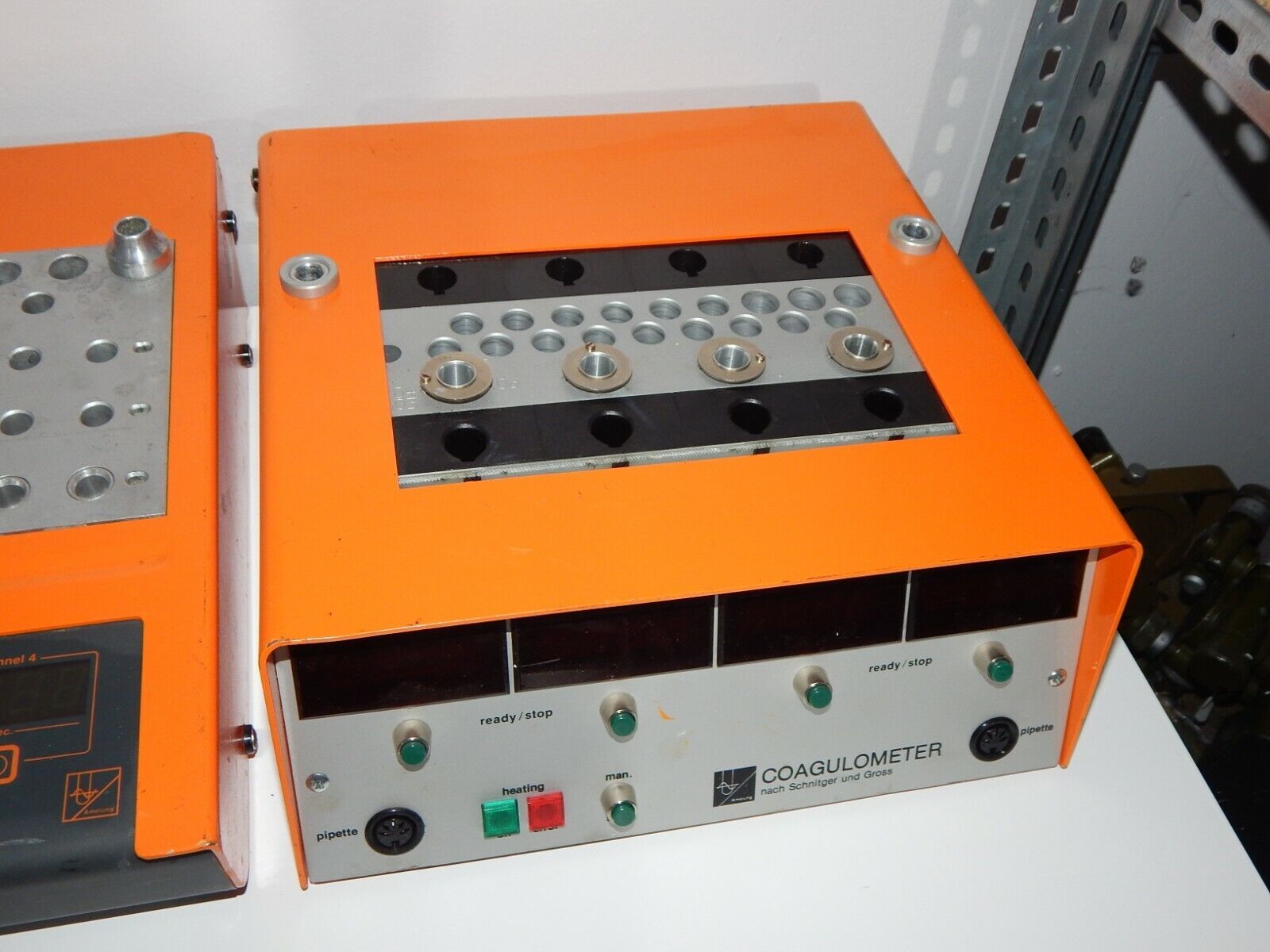 AMELUNG Coagulometer 410 A 4B + KC 4 A + 2x Calculator CR-A