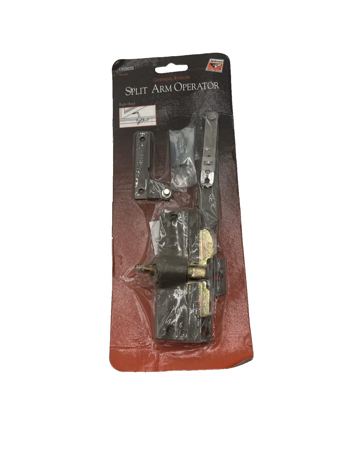 Andersen RH Split Arm Casement Window Operator 1983-1995 Stone 1359638