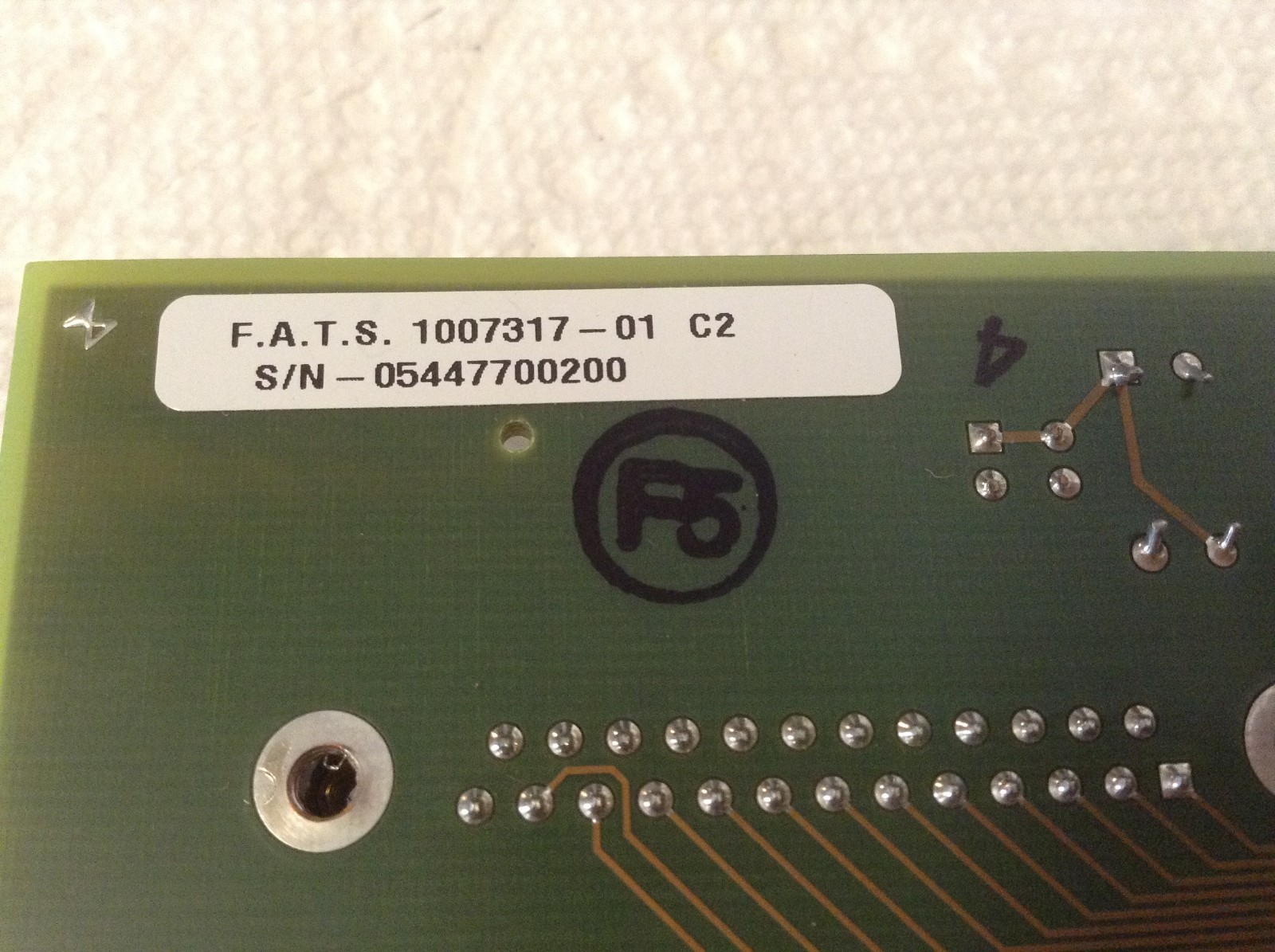FATS 1007317-01 Board
