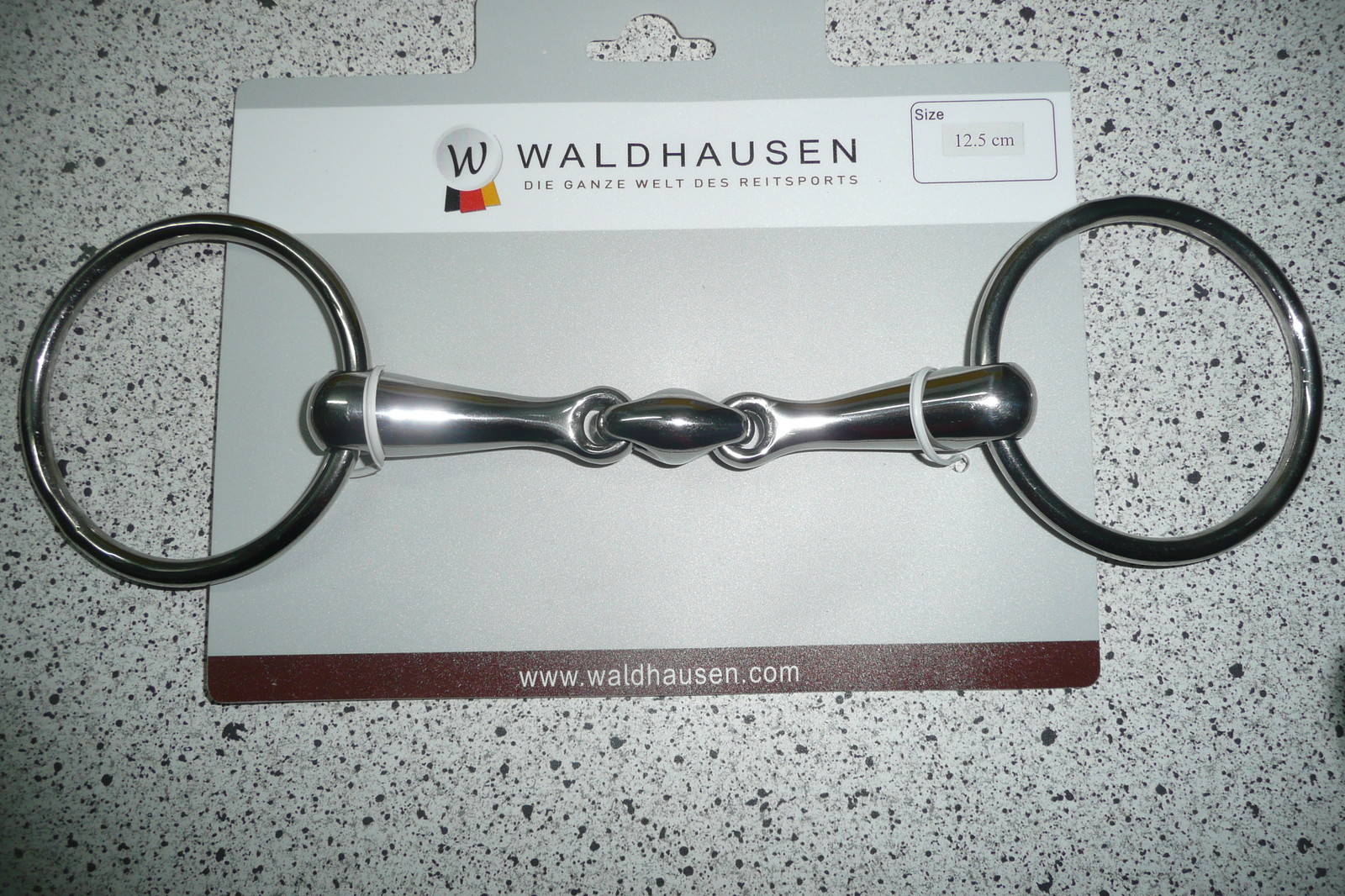 Water snaffle double broken riding snaffle bit training bit Waldhausen