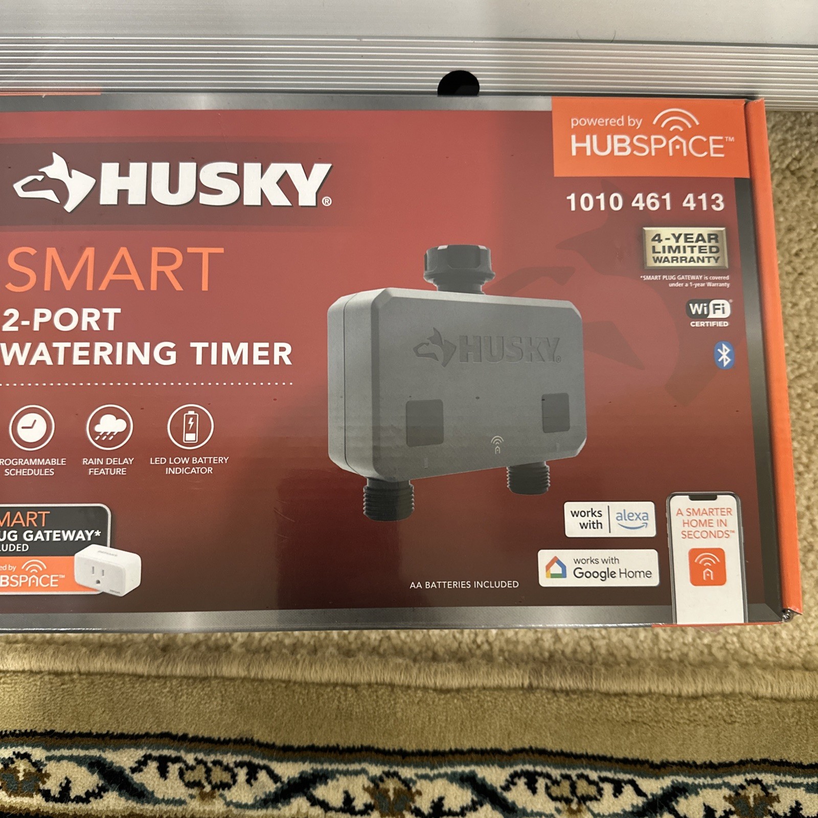 Husky Smart Watering Timer for Irrigation & Sprinklers Powered by Hubspace