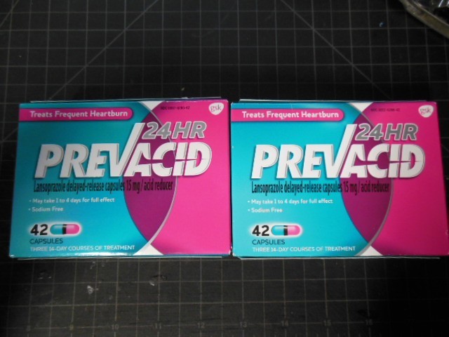 (2)Prevacid 24HR Lansoprazole Acid Reduce Delayed-Release 15 mg 84Caps ex9/2026
