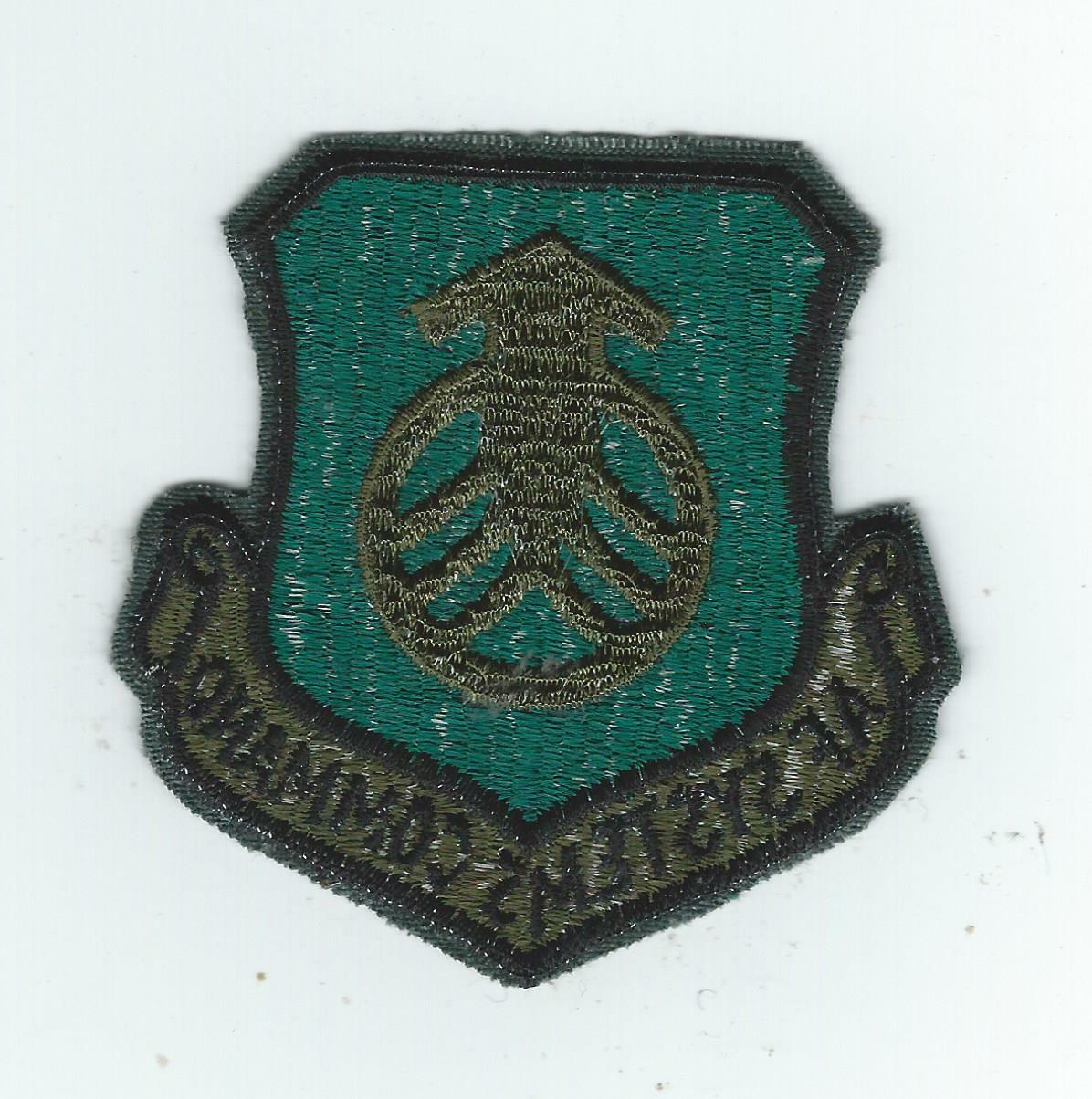 1970s-80s AF SYSTEMS COMMAND subdued patch