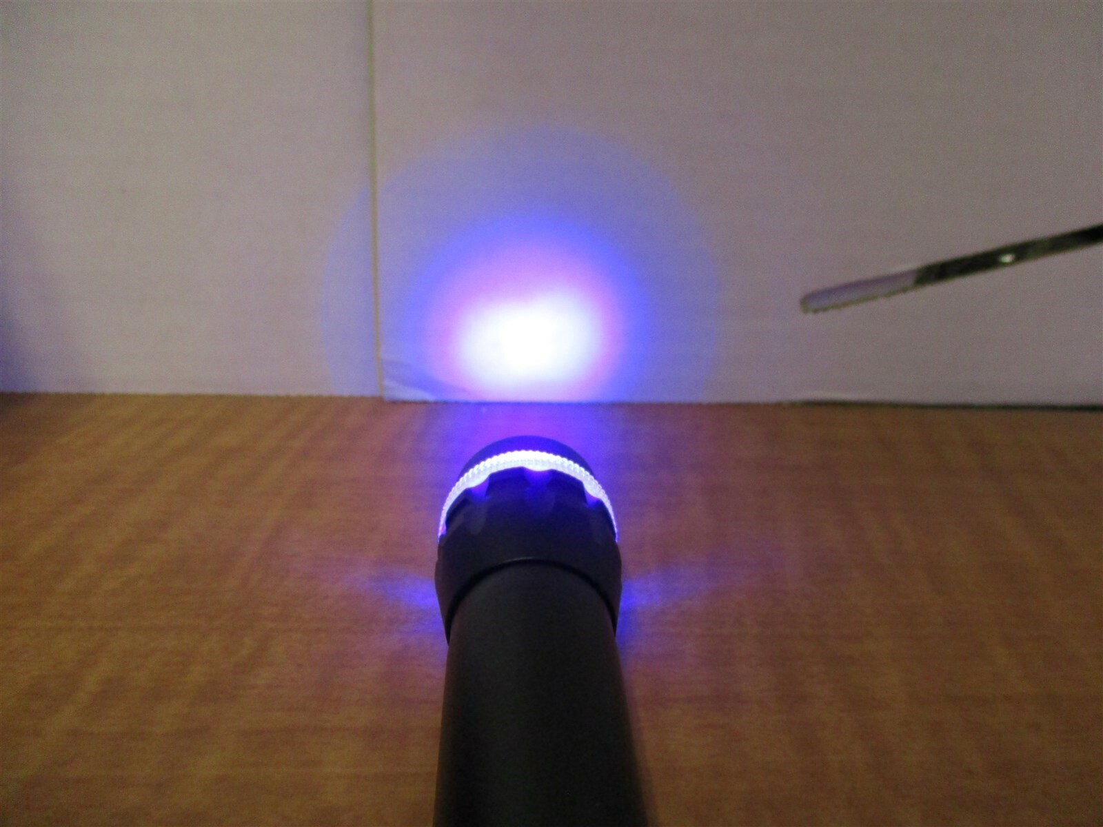 (2) Impact 7416 Hand Held Ultraviolet Flashlights Pocket Size New