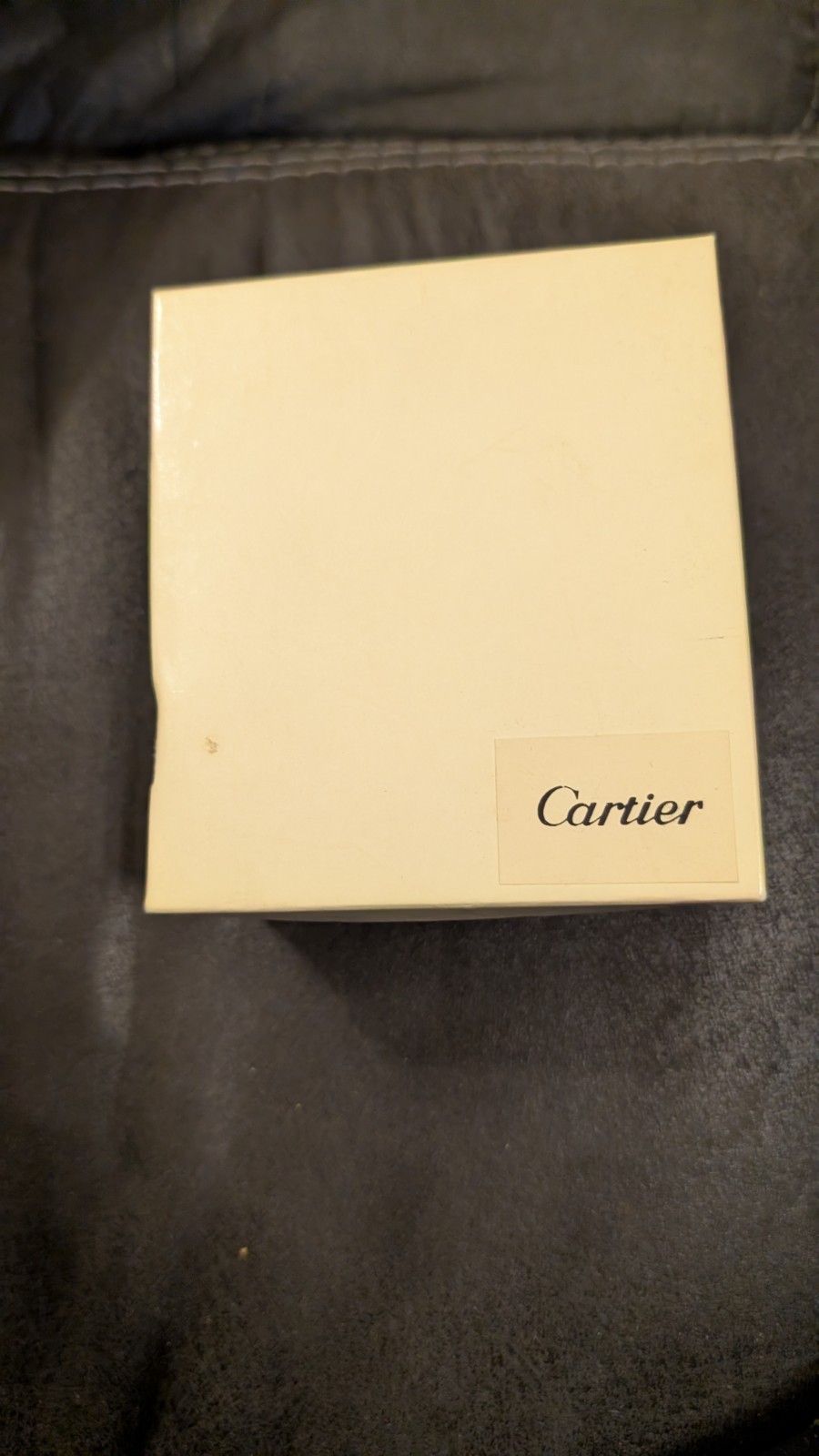 Cartier silver trimmed place holder table number cards