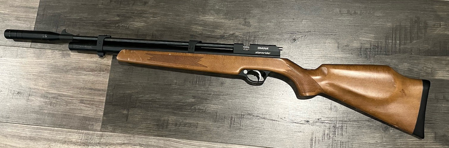 Diana Stormrider .22 Caliber 950 FPS Wood Stock Air Rifle Works