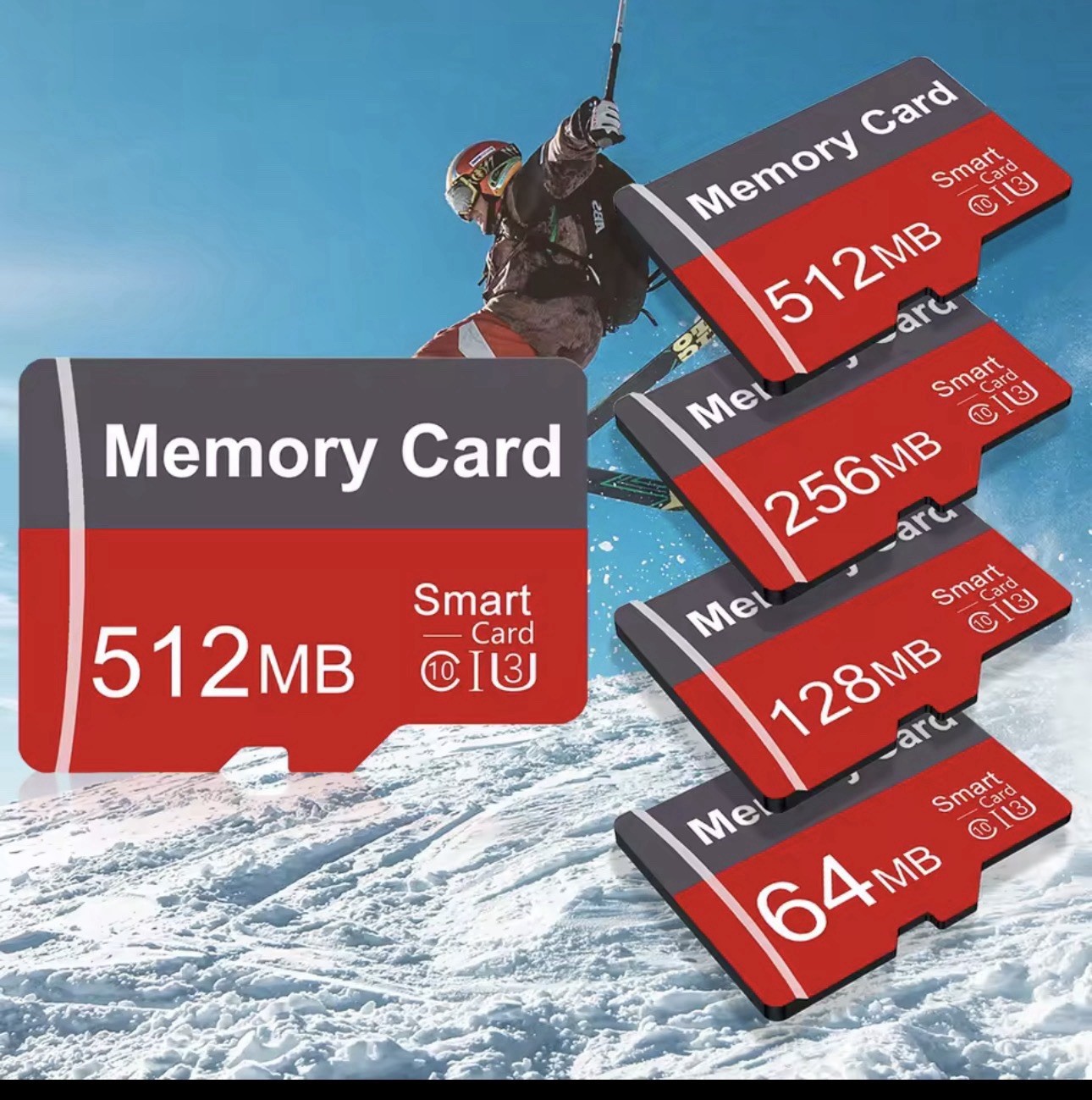 512MB MicroSD Memory Card Class 10 U3 High Speed Universal