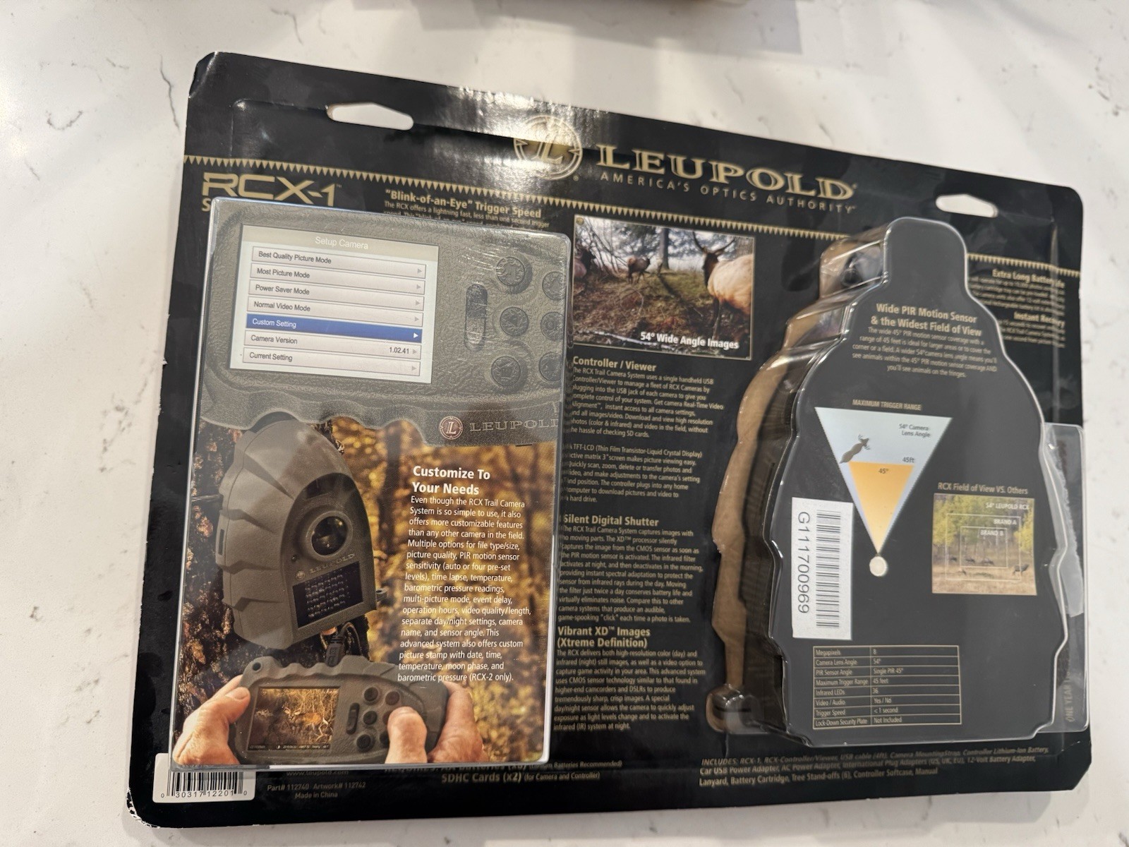 Leupold RCX-1 Game Trail Camera Controller And Camera, New Unopened In Box