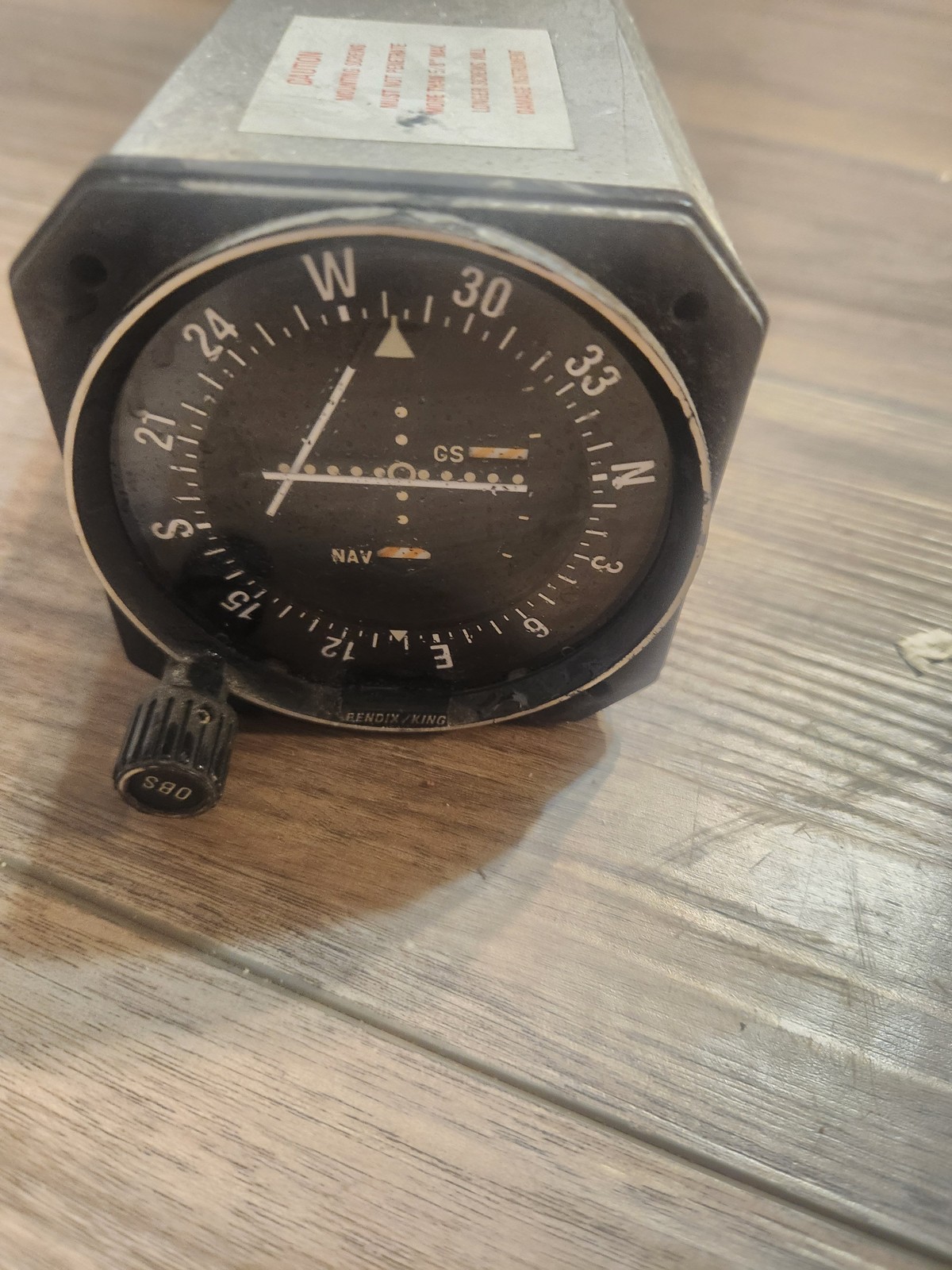 Bendix King KI209 VOR/LOC Converter & Glide Slope Indicator 066-3056-01