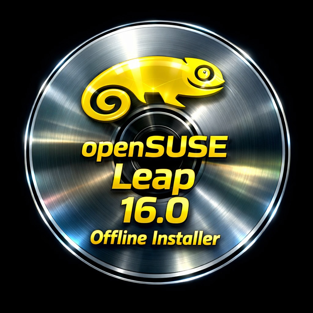 openSUSE Leap 16.0 Offline Installer DVD – 64‑bit – Stable, Secure & Flexible