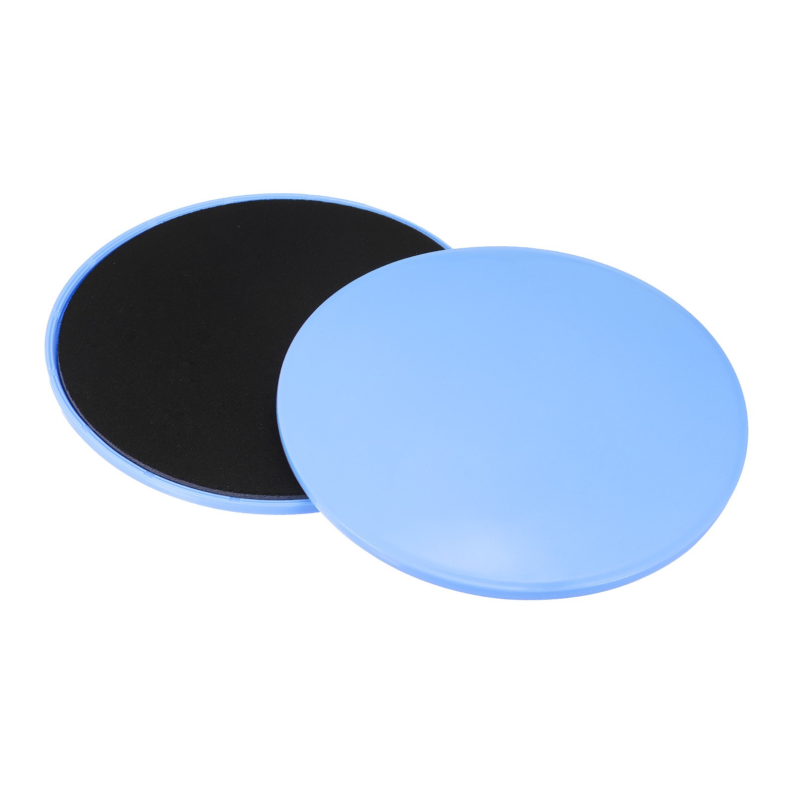2 Packs Dual Sided Core Sliders Exercise Sliders for Working Out, Blue