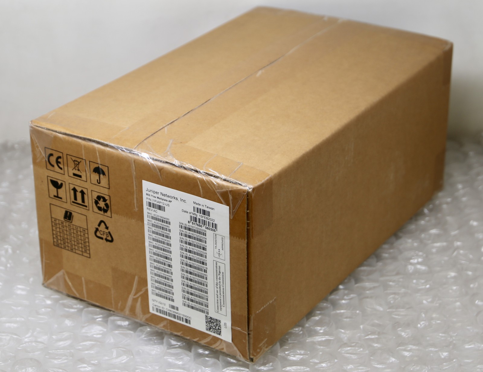 (Lot of 12) *NEW* JUNIPER AP12 - Mist AI 802.11ax Wi-Fi 6 Tri-Radio Access Point