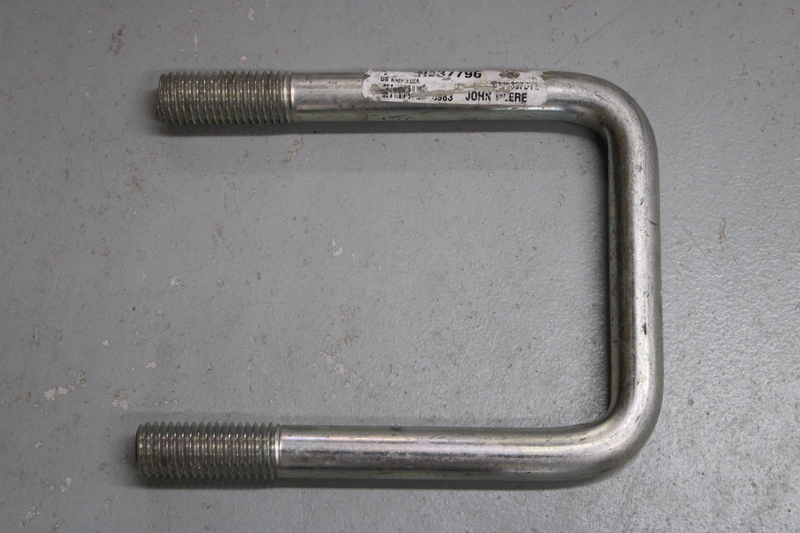John Deere N237796 U-Bolt, 3/4 X 6.12
