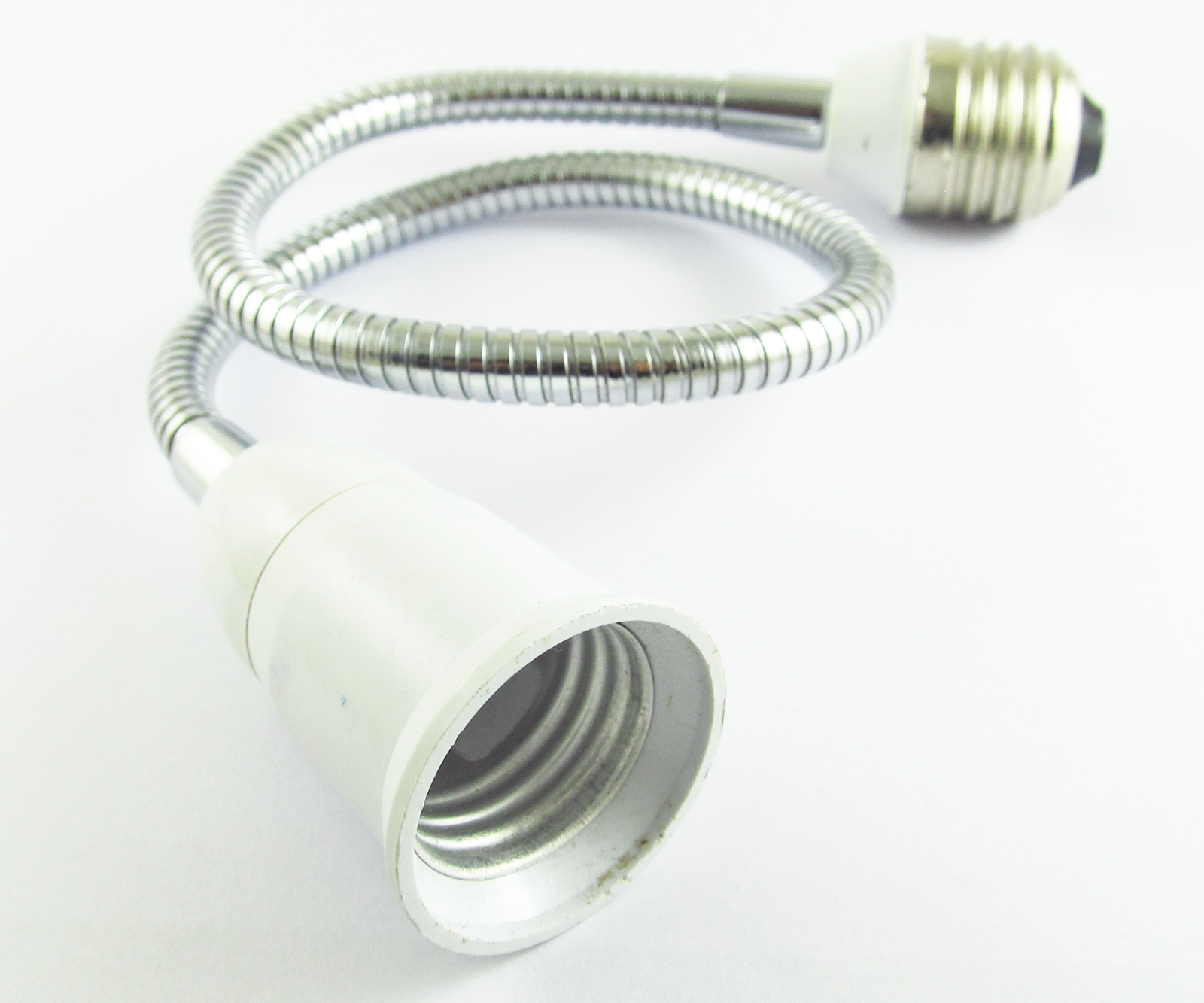 10x E27 to E27 Light Lamp Flexible Extension Adapter Converter Screw Socket 50cm