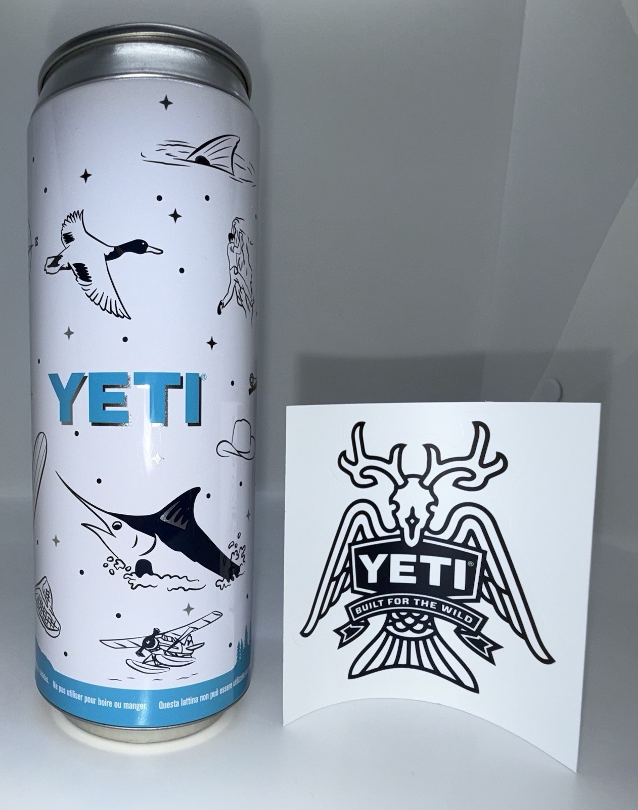 Yeti Stash Can Hidden Storage Safe Slim 12oz Limited Edition NEW Stash Can QTY 1