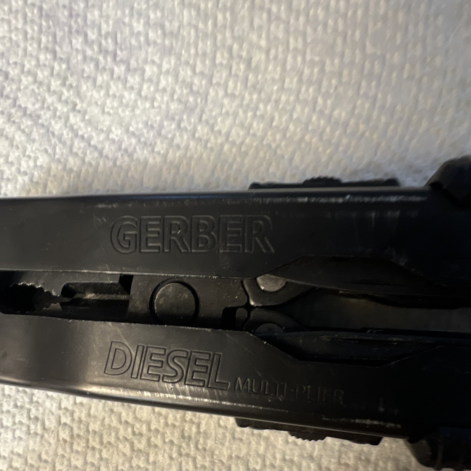 Gerber Diesel Multi-Plier Black Folding Pliers Multi-Tool Metal, 22-01470
