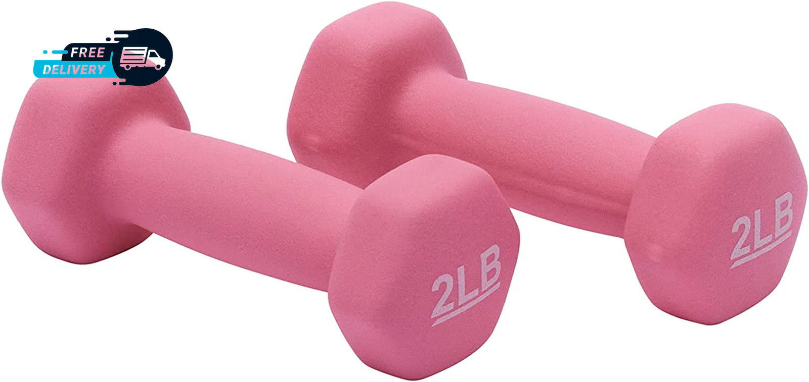 Neoprene Dumbbell Hand Weights for Exercise and Muscle Toning