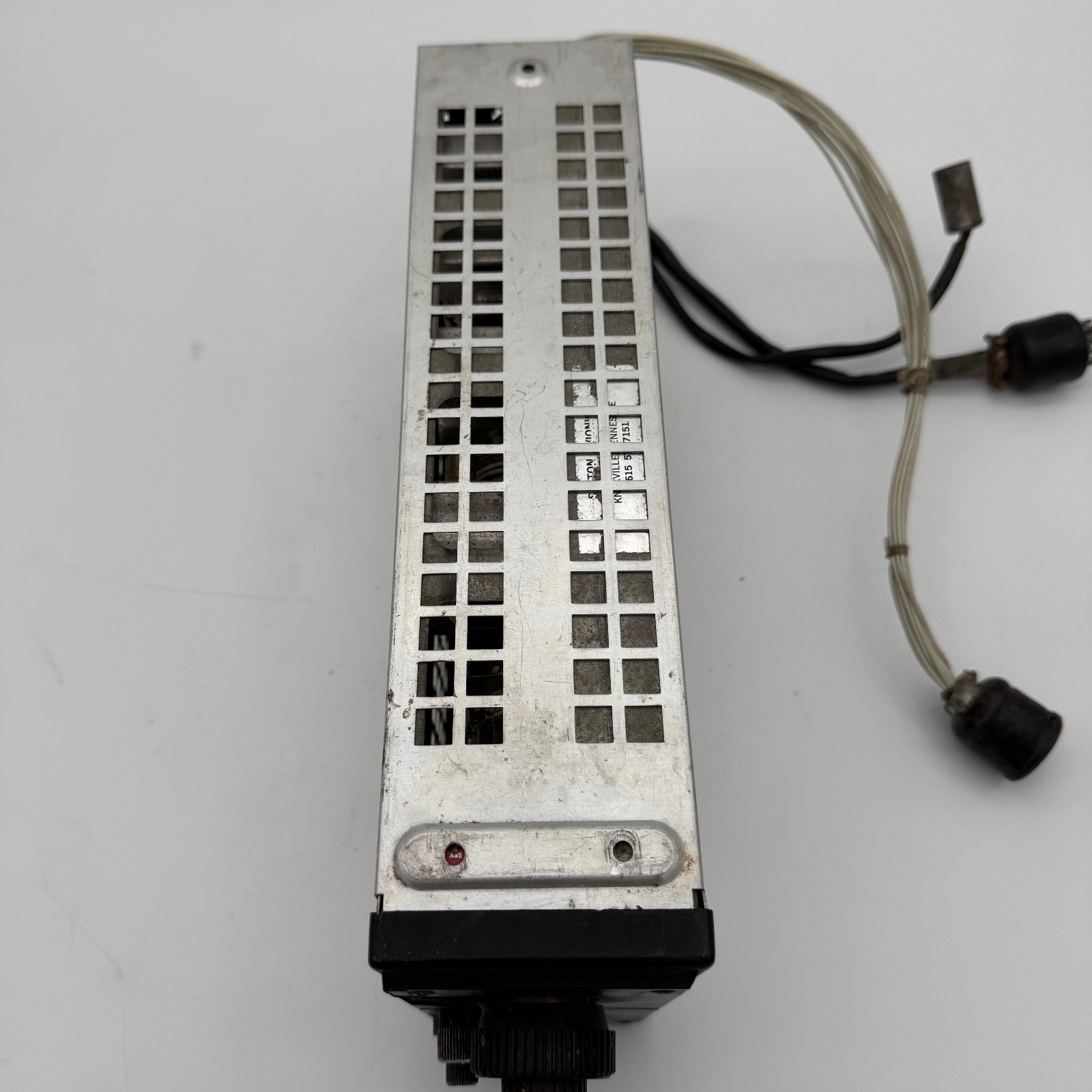 NARCO MARK 12 NAV/COMM WITH TRAY And Connectors Vintage Untested