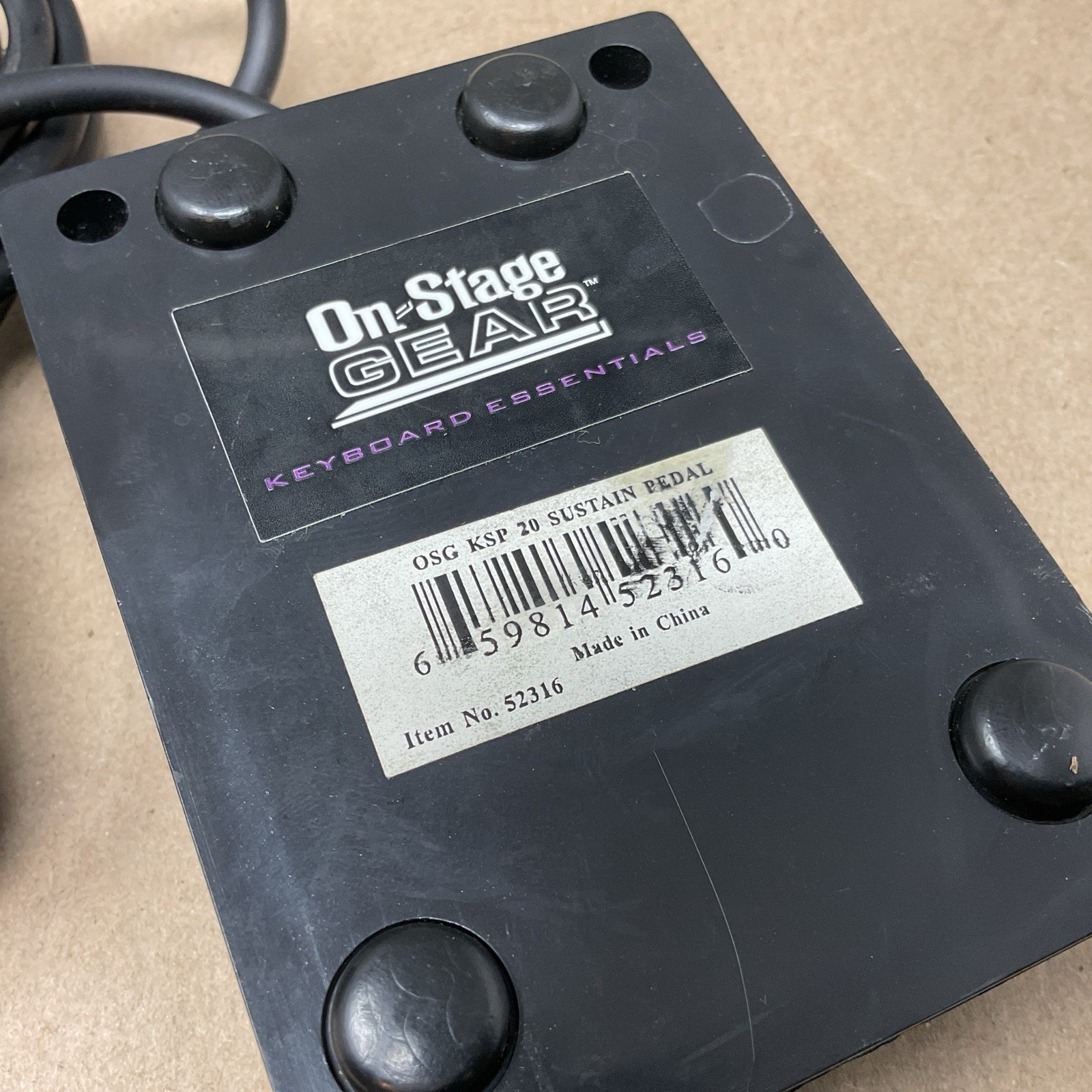 On-Stage Gear - Keyboard Essentials - Item No. 52316