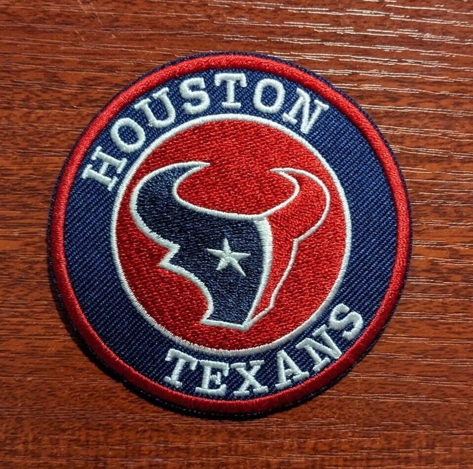 Houston Texans Patch 3" NFL Football Sports League Texas Embroidered Iron On