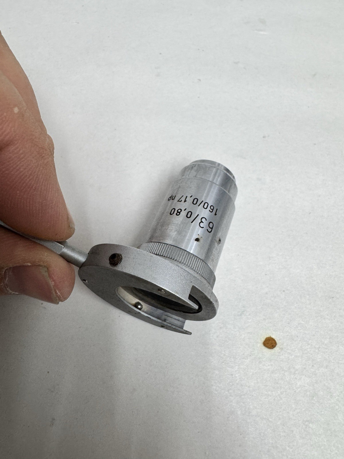 simpson reichert austria objective for microscope 389820 63/0,80