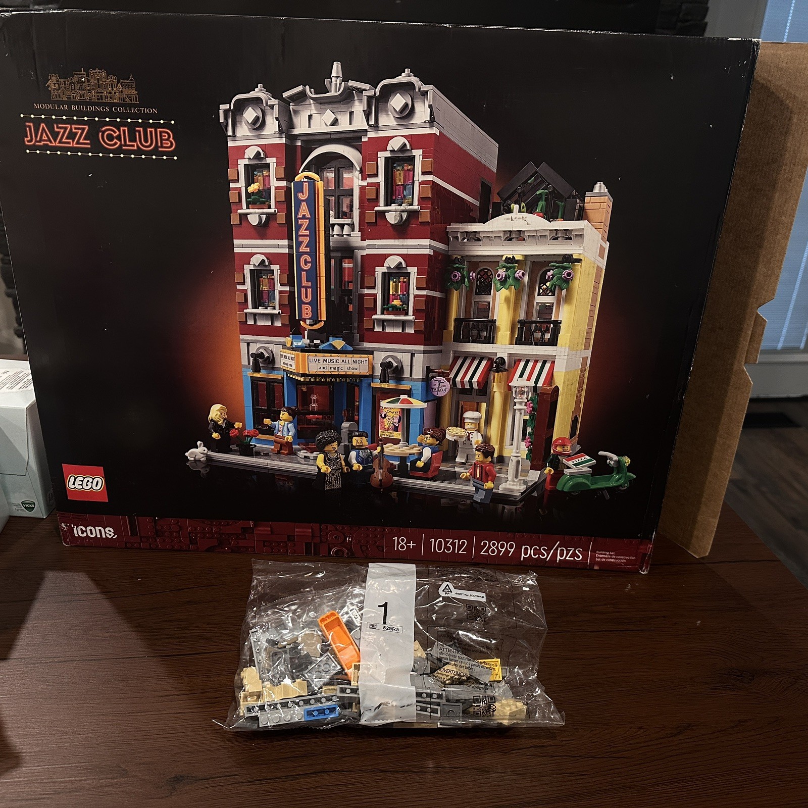 LEGO Icons Jazz Club 10312 Sealed Bag #1-4 & #6-9   #11, 12,14 Parts Replacement