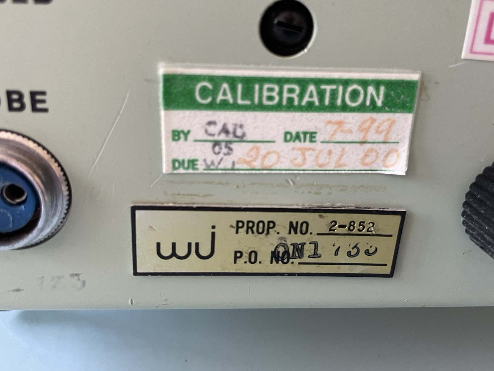 Boonton RF Millivolt Meter Model 92B No Probe Powers On As Is