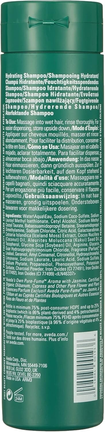 Aveda Sap Moss Weightless Hydration Shampoo 13.5oz /400 ml Large Size New
