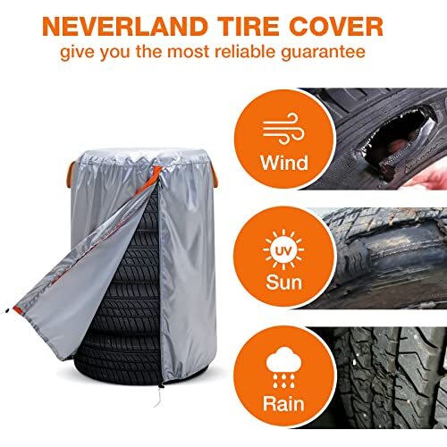 Seasonal Tire Storage Cover Bag Dustproof Protective Cover