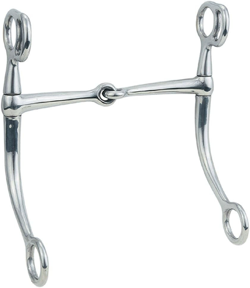 Draft Bit Tom Thumb Snaffle Mouth, 6
