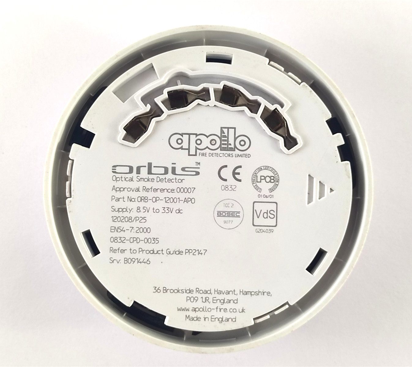 Apollo Orbis ORB-OP-12001-APO Optical Smoke Detector Without Base