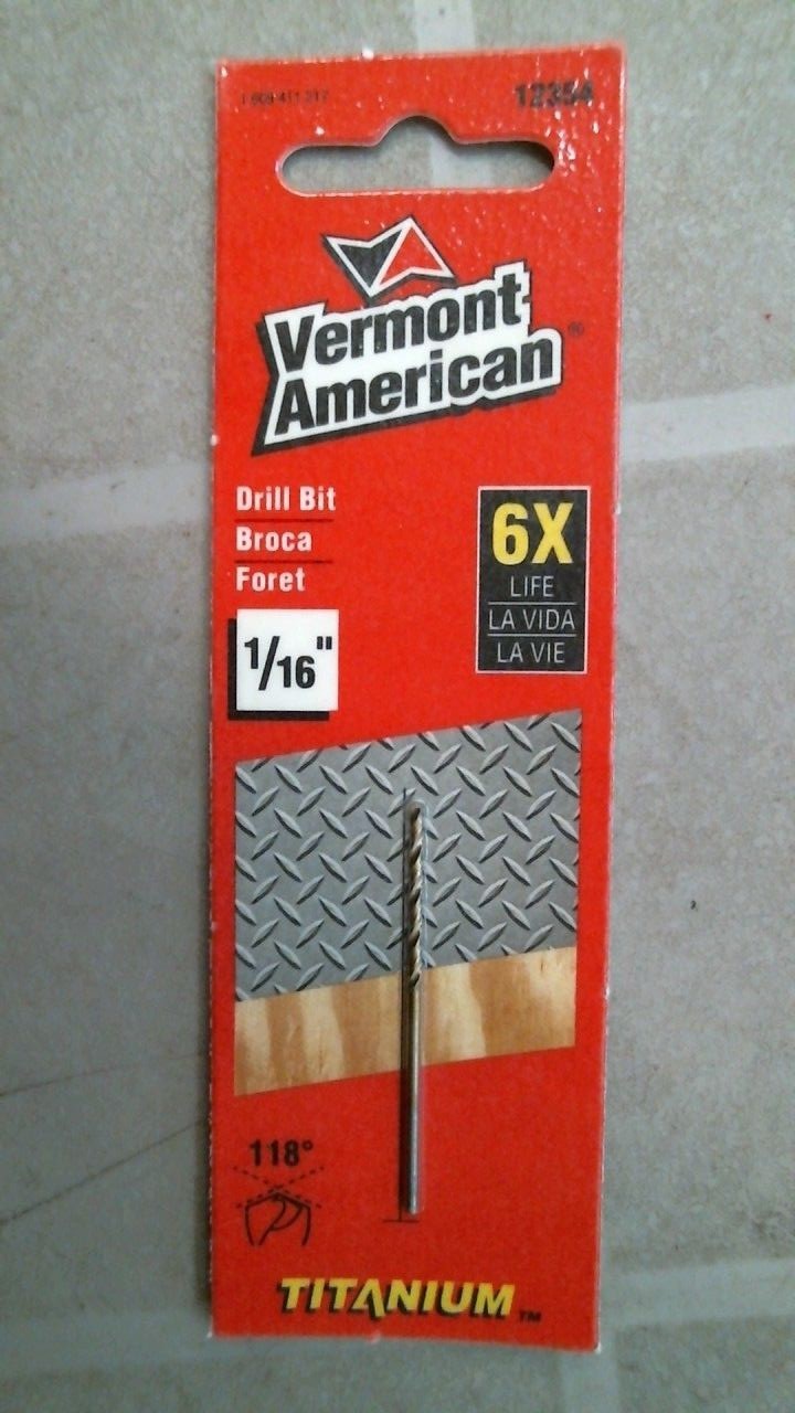 Vermont American 12354 Titanium Drill Bit, FREE SHIPPING