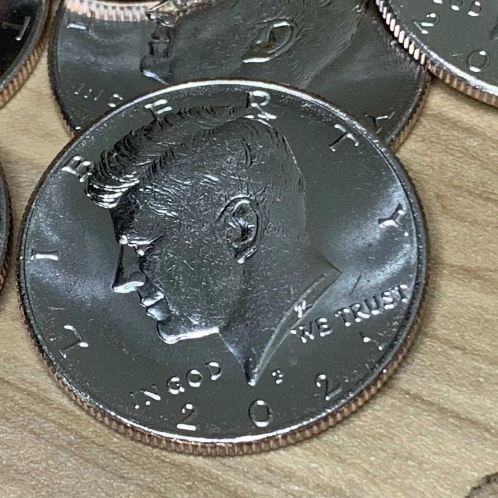 2021 P UNC Kennedy Half $ One Coin. Stock Photo May Not Be Coin You Receive. !42