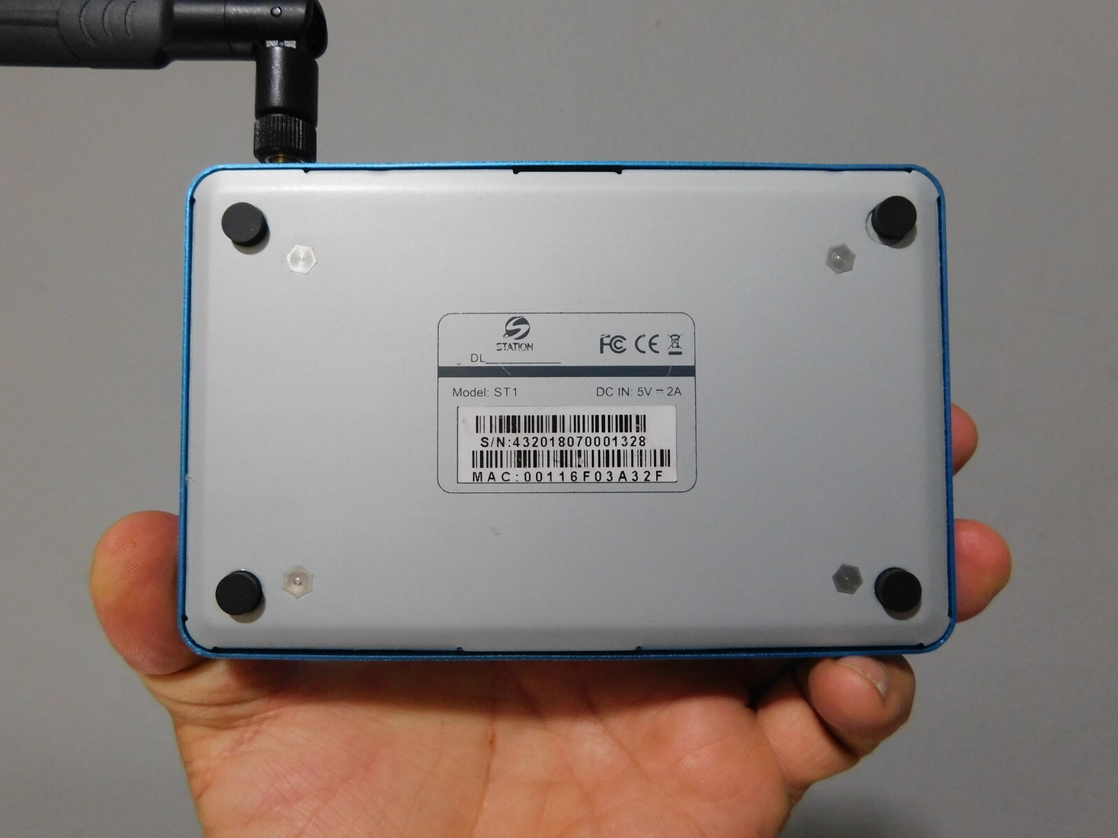 STREAM STATION ST1 ANDROID TV BOX VIDEO STREAMER STREAMING DEVICE NO REMOTE