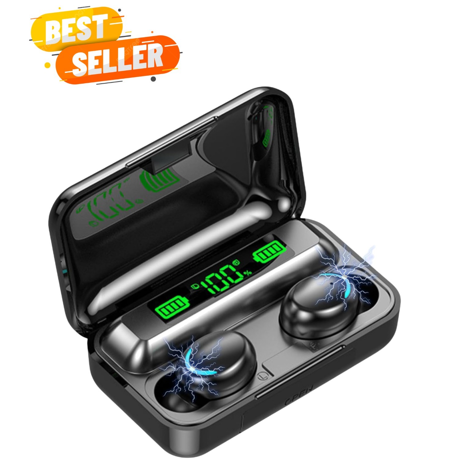 Wireless Earbuds, Bluetooth 5.3 Headphones, Touch Control Noise Cancellation,...