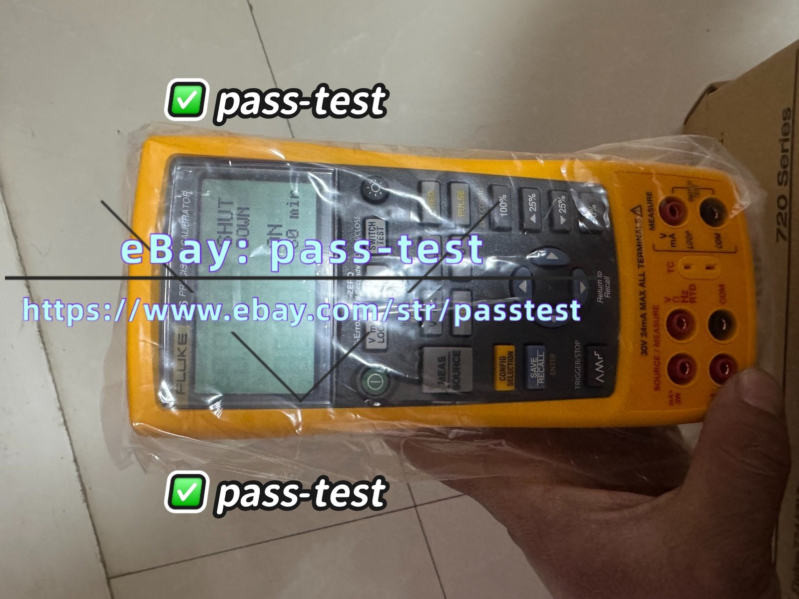 New Fluke 726 Precision Multifunction Process Calibrator