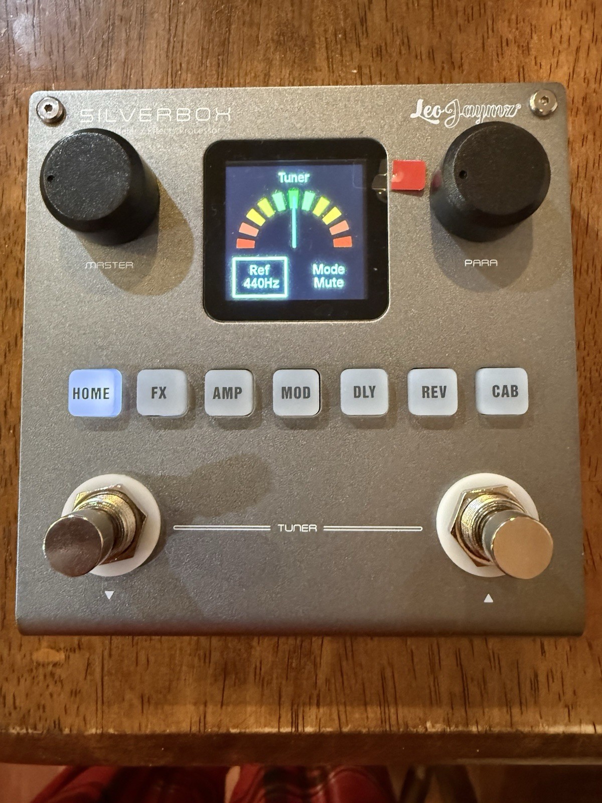 Leo Jaymz Silverbox 6 Effects Modules, 80 Presets Chargeable