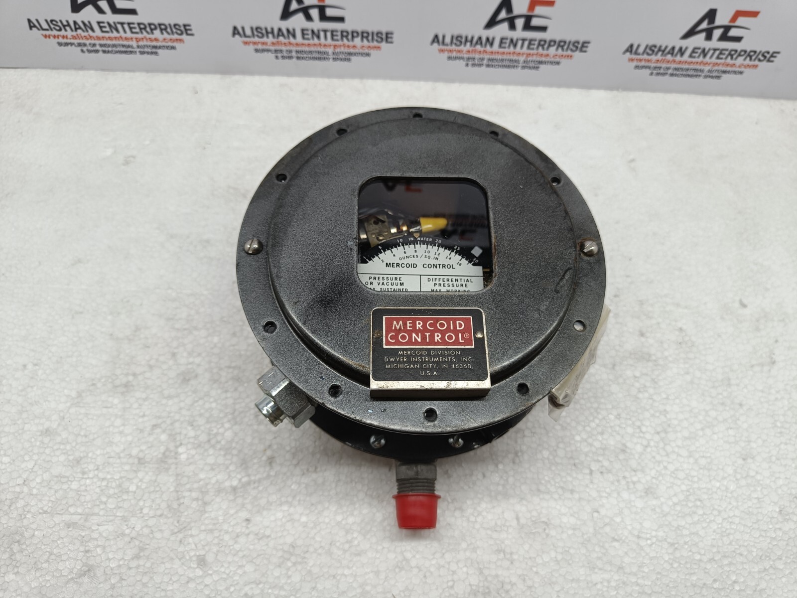 DWYER MERCOID CONTROL PRLW-3-P1 PRESSURE SWITCH