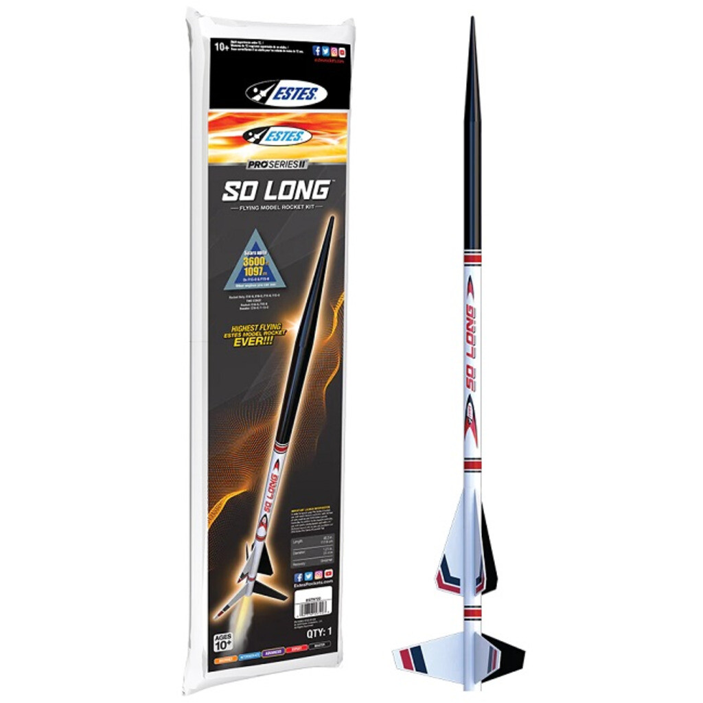 Estes 9722 So Long Model Rocket Kit