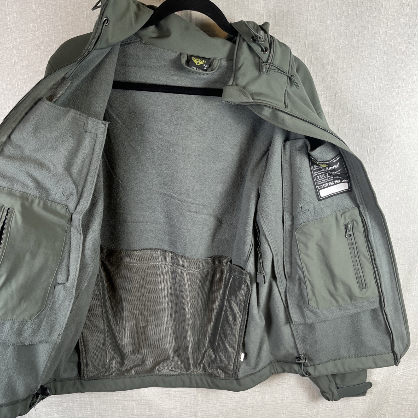Condor 602 Tactical Summit Softshell Jacket Cold Weather Patrol Size Small NEW