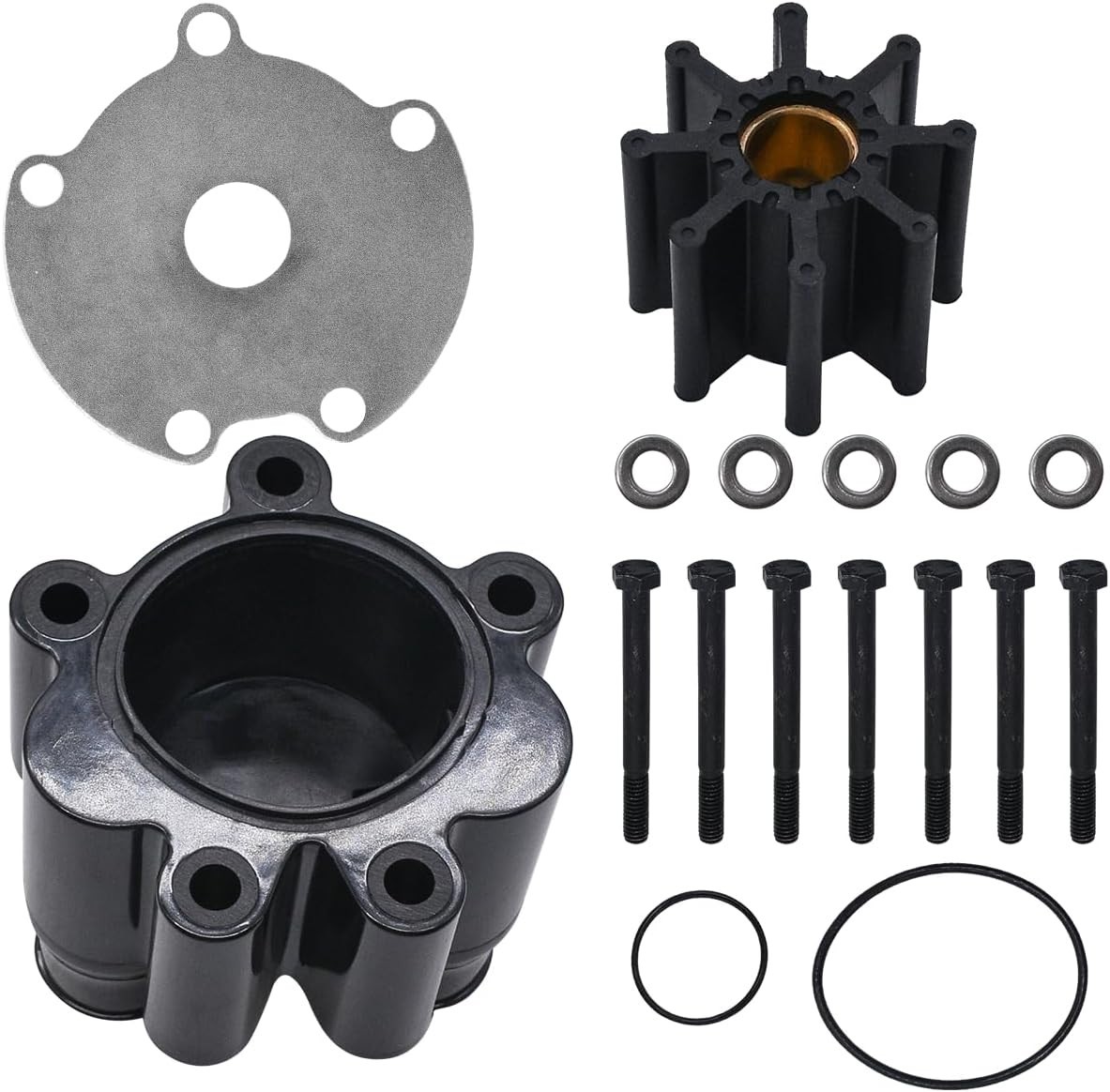 807151A14 18-3150 Water Pump Housing Impeller Kit for Mercruiser Alpha for Bravo