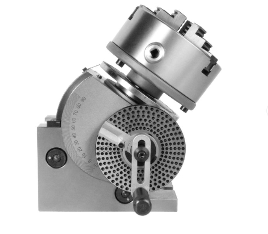 6-inch Indexing Head Indexer Quick-Action Vertical/Horizontal Manual Indexer