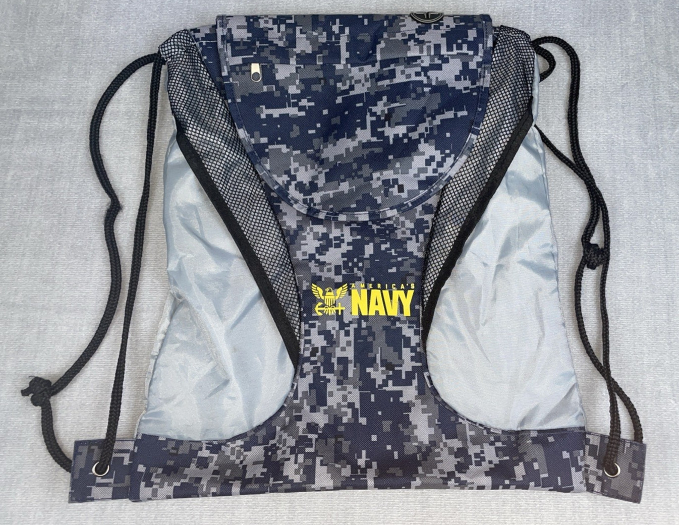 US Navy Official Navy Working Uniform (NWU) Type I, Gym Workout PT Backpack Camo