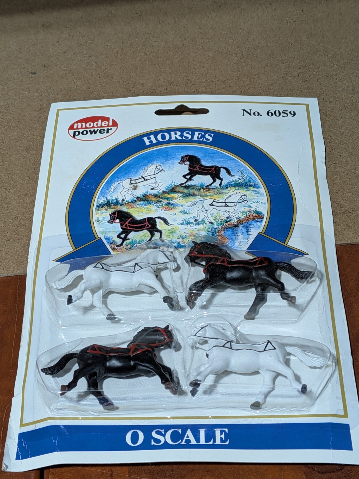 Model Power - O Scale - #6059 - Horses - NOS
