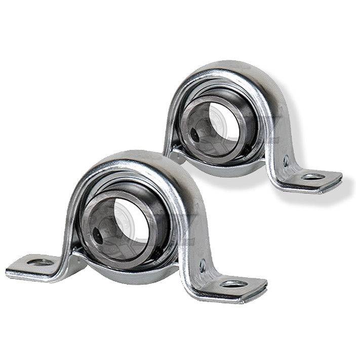 2x 3/4 in Pillow Block Pressed Steel SBPP204-12 Mounted Bearing SB204-12+PP204